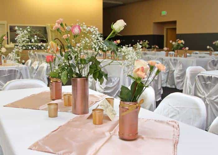 reception tables wedding pictures must have