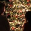 Kids Christmas Tree Silhouette