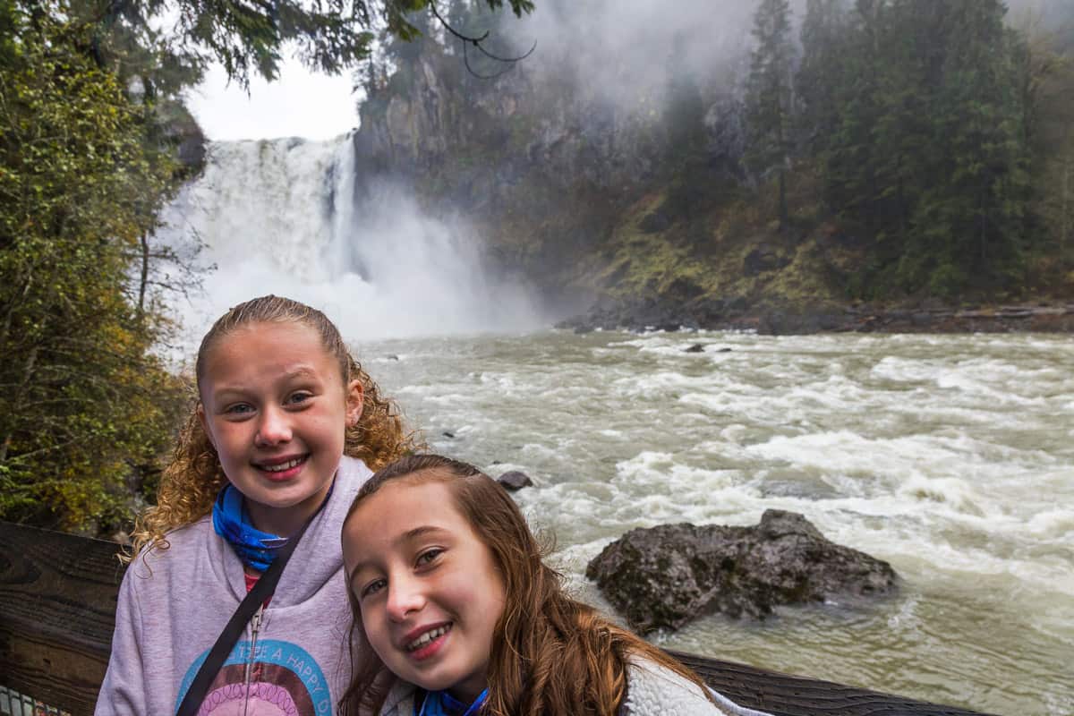 Portrait Location Snoqualmie Falls