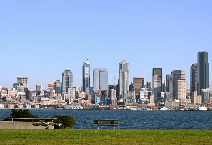 Seattle from Alki Beach